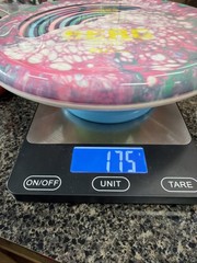 Custom Dyed Kastaplast K1 Berg Pink Green Cell Dye Disc Golf Putter 175g New