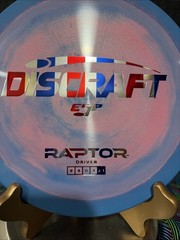 Discraft ESP Raptor Distance Driver Cotton Candy Swirly Flag Foil 170-172g New
