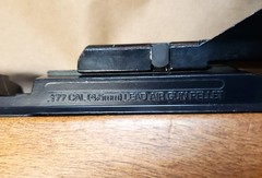 Vintage Daisy Powerline 853 pump pneumatic .177 Cal Air Rifle Match shooter