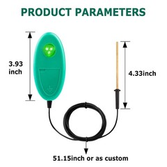 2 Pack Detects Electric Fence Energizer Pulse Flash Signal LED Light | Tester…