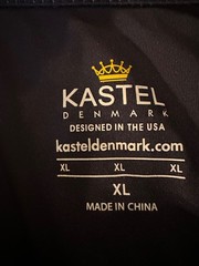 Kastel Denmark Women’s XL Navy White Floral 1/4 Zip UPF Riding Sun Shirt Mesh Pa