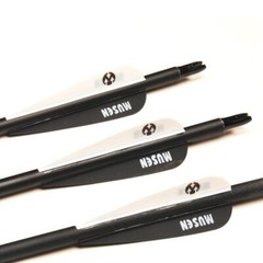 28/30Inches Mixed Carbon Arrow Spine 500 Diameter 7.8mm for Recurve/Compound Bow