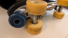 Chicago Roller Skate Co Leather Roller Skate – Powell Bones Wheels – Size 11