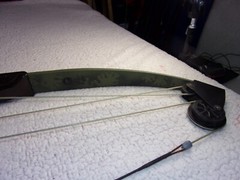 Bear Whitetail Hunter Compound Bow With Camo Limbs