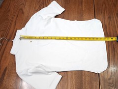 A TISS B- New, Amazon short sleeve shirt, white, Medium, MSRP $199