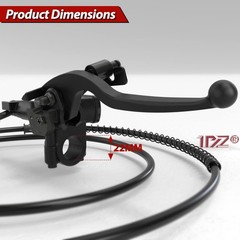 1PZ Rear Hydraulic Brake Caliper Kit for 50-125cc