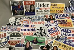 Joe BIDEN Kamala HARRIS Stickers USA Decal Popular Funny Political 50 Piece