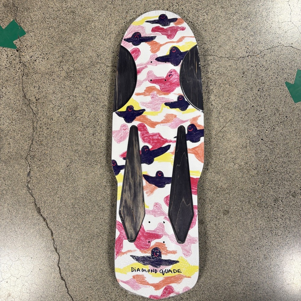 Krooked dimond quad Beamer skateshop day 2026 special shape deck Krkd diamond