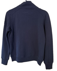 Covalliero Bango Bomber Jacket Cotton Blend Heavyweight Navy Zip Equestrian Lg