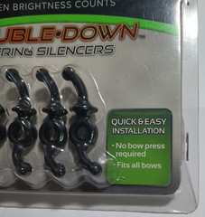 TRUGLO Double Down STRING SILENCERS 4-PACK  new old stock NOS