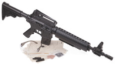 Crosman Tactical Style Variable Pump .177-Caliber Pellet/BB Air Rifle Kit, Black