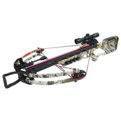175 lb Camouflage Hunting Compound Crossbow Bow +4×32 Scope +4 Bolt +Quiver +etc