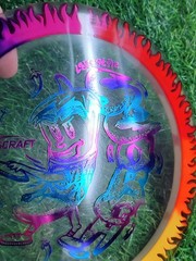 NEW Discraft Limited Edition FuZed Flame Fly Dye Rainbow SCORCH LE Ledgestone