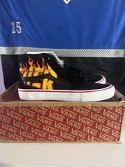 VANS Sk8-Hi Pro Thrasher Black High-Top Skate Shoes Men’s US 10 Medium