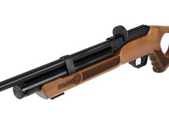 Hatsan Flash Wood QE .25 Cal PCP Air Rifle with 150x Pellets and Targets Bundle