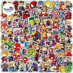 200PCS Cool Character Stickers for Water Bottles Skateboard Luggage Laptop Bumpe