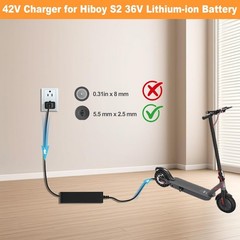 42V Charger for Hiboy S2 36V Lithium-ion Battery Compatible with Hiboy S2 Pro…