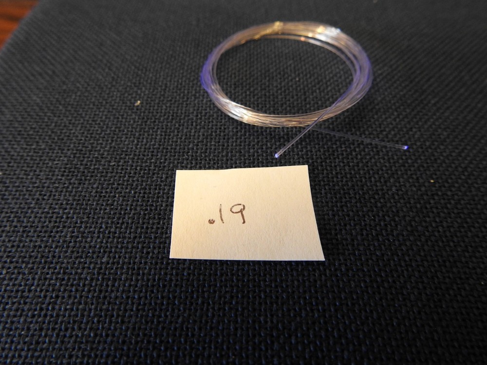 FIBER OPTICS, .019 , ULTRA VIOLET