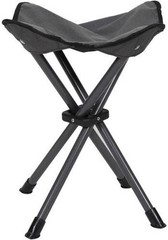 Stansport Apex Deluxe 4-Leg Folding Stool with Carry Case Powder Coated Steel