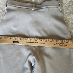 R.M. Williams Made in Australia Women’s Breeches Gray Beige Size 10 Knee Patch