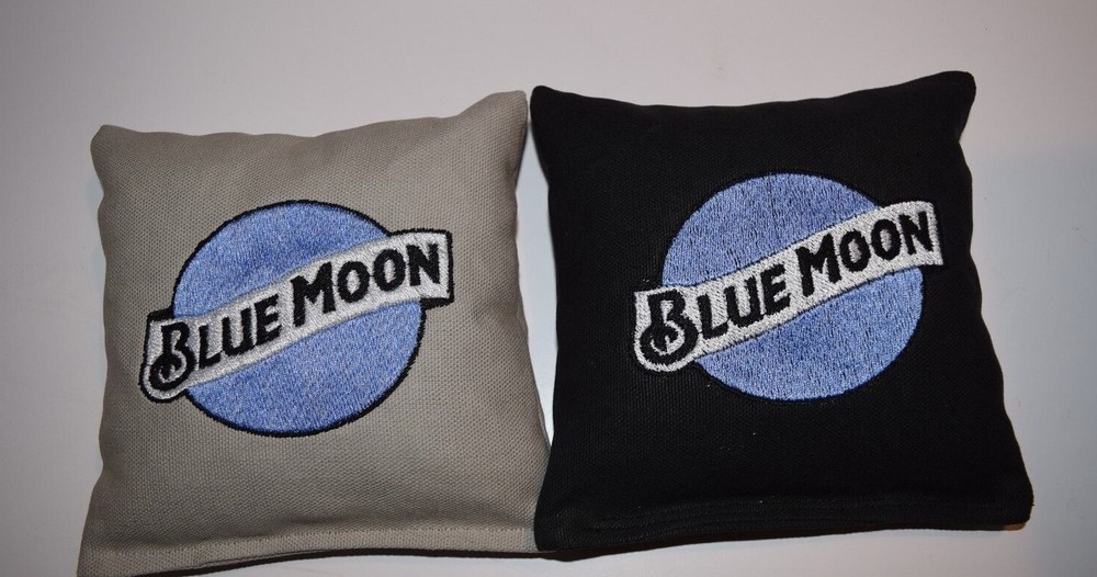 Eight Quality Cornhole Bags! Blue Moon! Whole Corn or Pellets