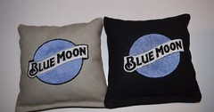 Eight Quality Cornhole Bags! Blue Moon! Whole Corn or Pellets