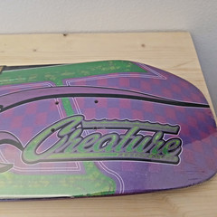 Creature 72 Cutmore PowerPoint Skateboard Deck 8.25″ NEW Factory Sealed NOS