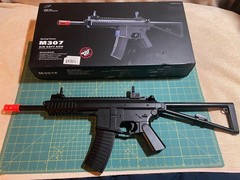 Double Eagle M307 F PDW Spring Powered Airsoft KAC PDW