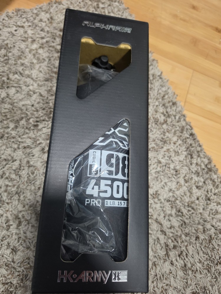 HK Army Paintball 98ci/4500psi Alpha Air HPA Tank w/Reg NIB