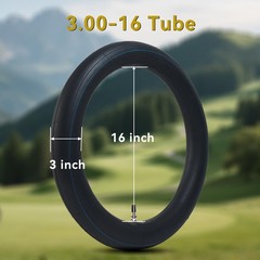 2 PCS 90/100-16 Dirt Bike Tube 3.00-16 Inner Tube
