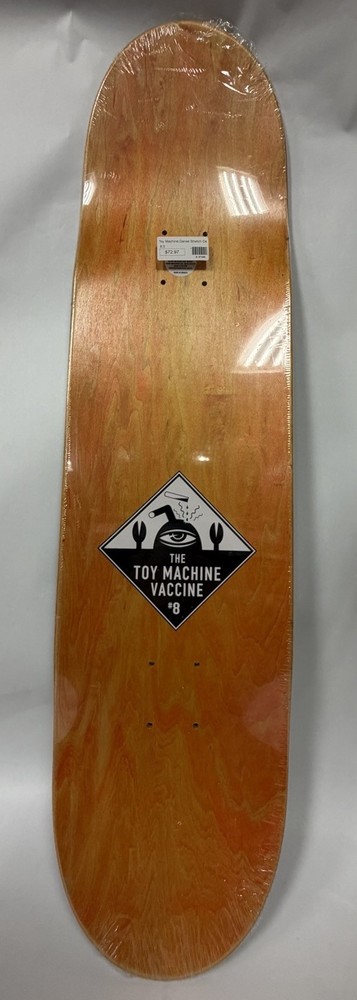 Toy Machine Daniel Lutheran Stretch Skateboard Deck 8.5″ Sealed Maple 7-Plys A31