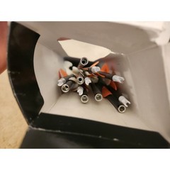 Blackout X5 Envy Carbon Arrows Archery Hunting Straightness Orange White 12 Pack