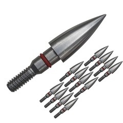 Stainless Steel Archery Field Points,9/32″ 19/64″ 5/16″ 11/32&