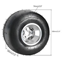 5inch Go Kart Wheels Tires Rims Hub Knuckles 11×7.10-5 10×4.50-5 Racing Trike