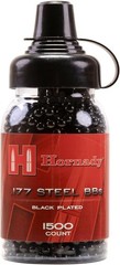 High Quality Black Plated .177 Caliber BBs – 1500 Count for Hunting & Targeting