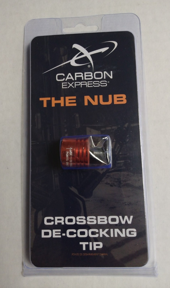 Crossbow De-Cocking Tip Carbon Express «NUB» Bolt Protection 11/32 Threads