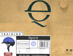 Troxel Spirit Periwinkle Equestrian Riding Helmet #04-047M GPS Sz Med New