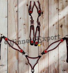 White Glitter Horse Tack Set