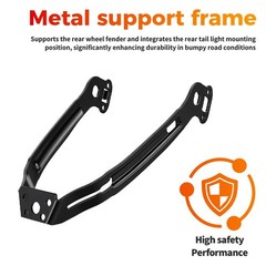 Electric Scooter Rear Mount Robust Metal Structure Whole Molding Process