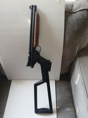 NOS CROSMAN AMERICAN CLASSIC 1377 AIR PISTOL W/ MODEL 1399 CUSTUM SHOULDER STOCK