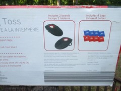 Cornhole Bean Bag Toss Set All-Weather Outdoor Party Game Toys All Ages NEW!!