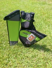 Easton Deluxe Hip Quiver Green Black RH Archery