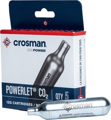 Crosman 12-Gram CO2 Powerlet Cartridges for Use with Air Rifles and Air Pistols