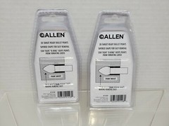 2-Allen Fat Belly Bullet Points 21/64 Stay-Tight Point 125-Grain 6-Pack #1498