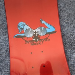 Santa Cruz, Mike Conroy, Crystal Ball, Reissue Skateboard Deck, Red, NIS