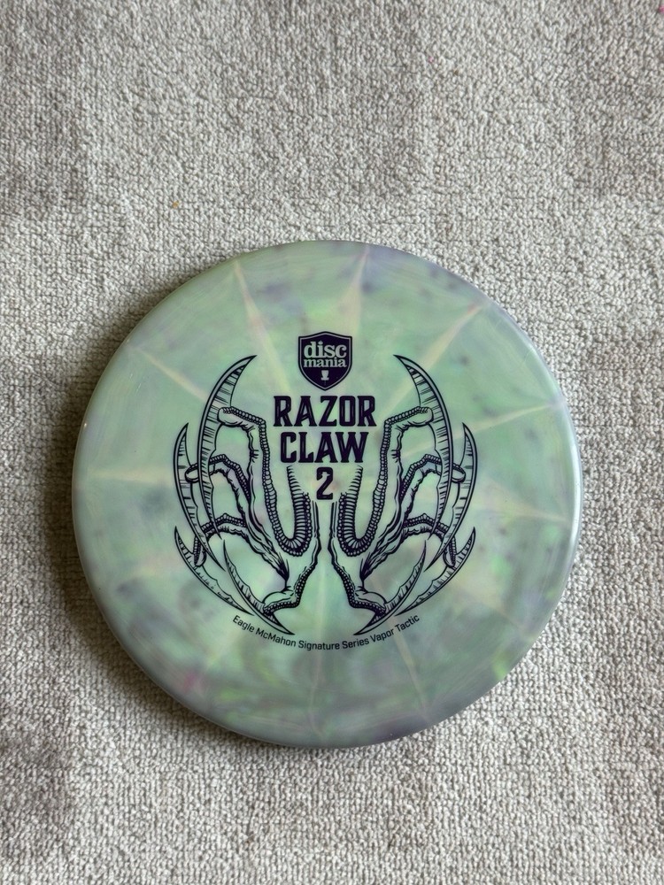 Discmania Razor Claw 2 Vapor Tactic Eagle McMahon Sig Series 176g BONUS BOX