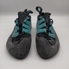 Evolve Climbing Shoes 8.5 UK 7.5 Eur 41.5 Laced Blue Grey Rock Outdoor