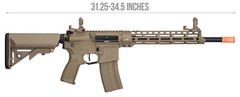 Lancer Tactical Enforcer Hybrid Gen 2 BLACKBIRD AEG Tan AirSoft Rifle Gun 395FPS