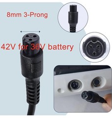 EVAPLUS 42V 2A Power Adapter PowerFast 3-Prong Inline Connector for Pocket Mod