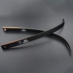 60» Archery Takedown Recurve Bow Wooden Riser Hunting Arrows Shooting 25-60lbs